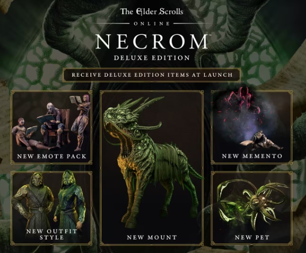Купить The Elder Scrolls Online Deluxe Collection: Necrom